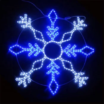 Led Lighted Snowflake Hanging Light Led Lighted Snowflake Hanging