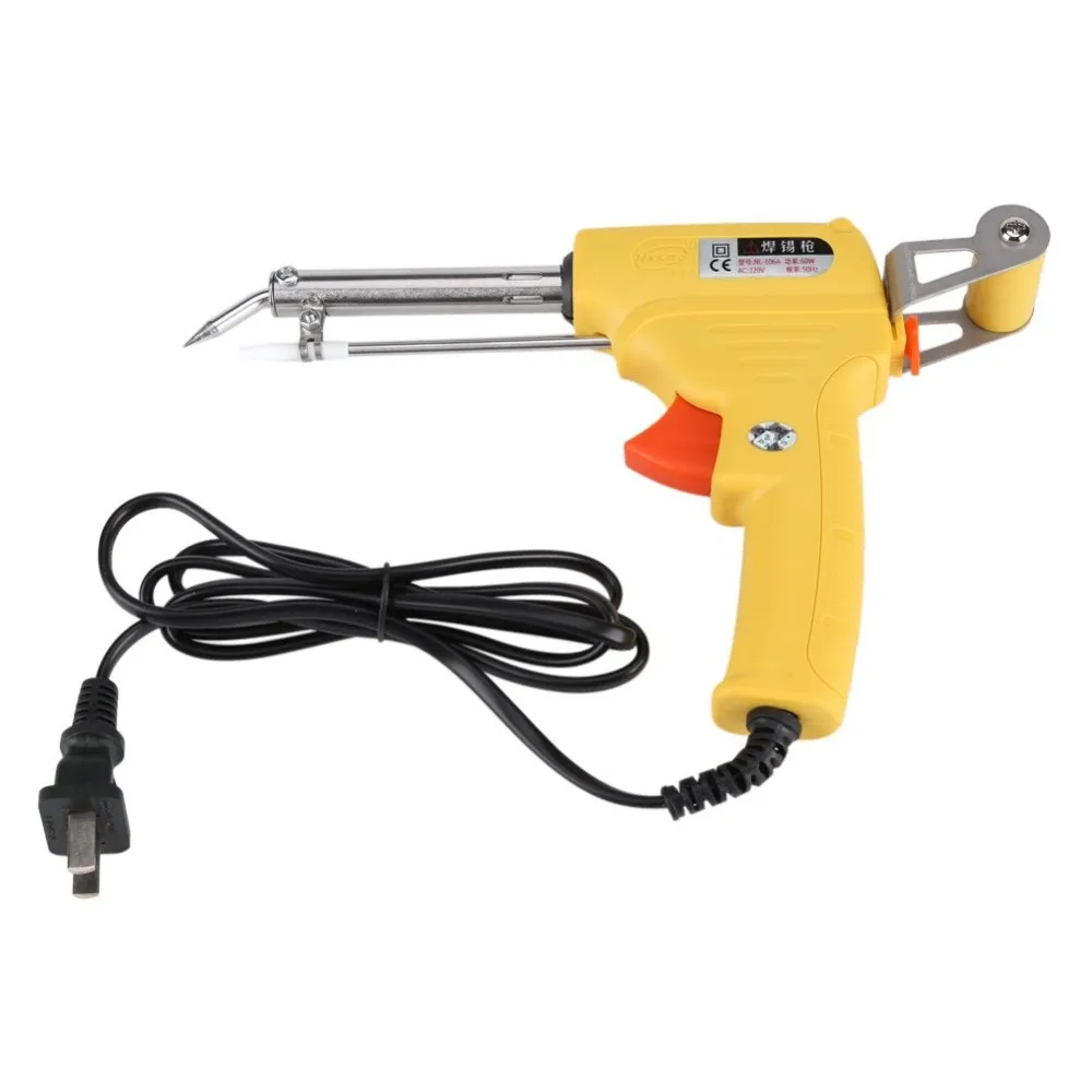 80w Electric Soldering Iron Gun Welding Tool With Detachable Solder