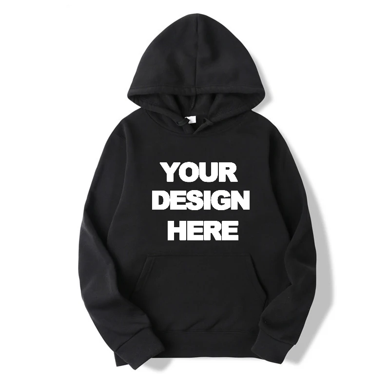 Oem Wholesale Hooded Fleece Pullover Sweatshirt Oversized Men Custom ...