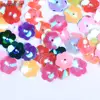Flat flower PVC Loose Sequins Sewing Craft Wedding Decoration Clothes Garment Dress Shoe Caps DIY Accessory Seuquins material