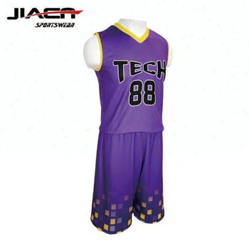 purple basketball shirts