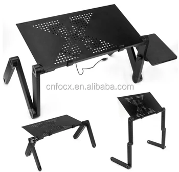 Wholesale Portable Laptop Tray Table Laptop Desk With Cooling