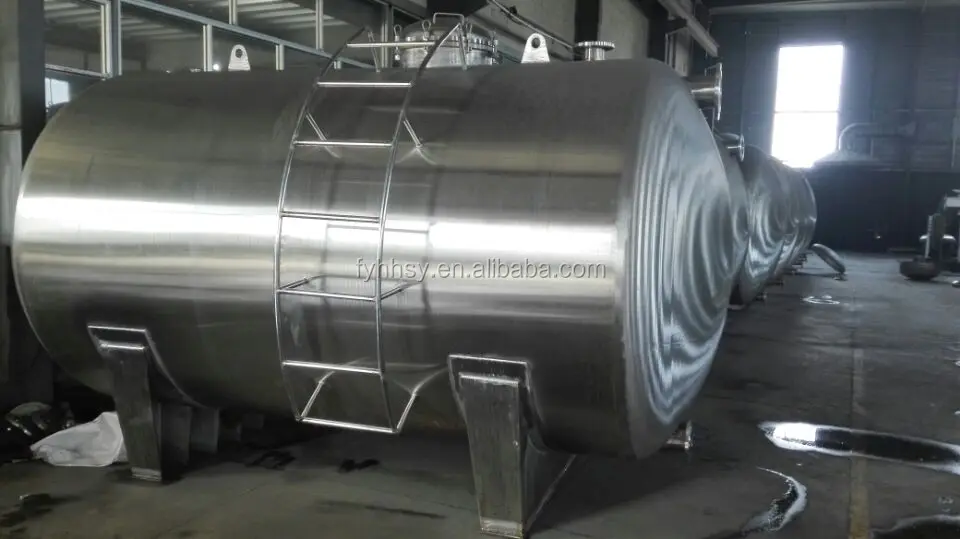 Factory Price Horizontal Stainless Steel 304 Water Storage Tank Used In