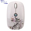 Hot paint artwork design notebook office mouse made in Guangdong China