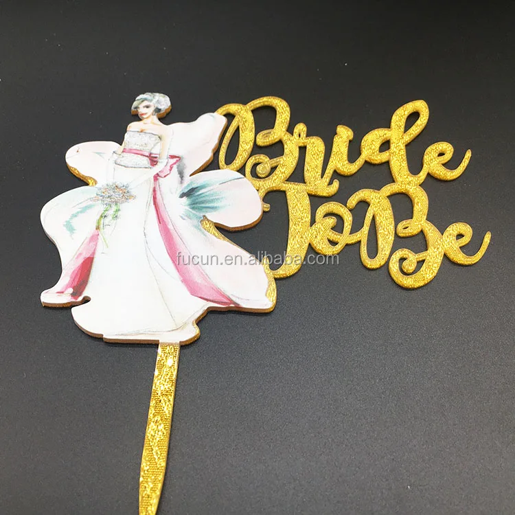 Bride to be Wedding Cake Topper