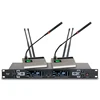 Scan frequency long range UHF microphone system performance for singer