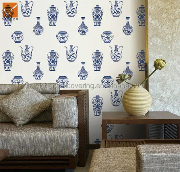Chino 3d diseño decorativo papel tapiz para cocina habitaciones ...