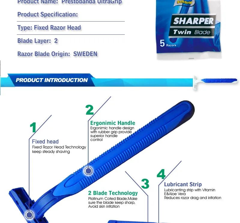 Two Blade Disposable Razor Buy Razor,Razor Blade Product on