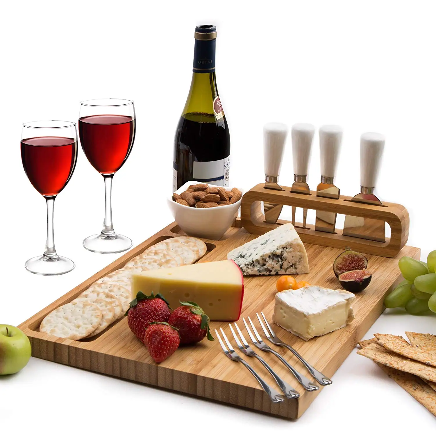 New Design Soild Wood Charcuterie Board Custom Food Serving Cheese Tray For Breakfast In Bed Cheese Board Set Buy High Quality Serving Tray Serving Tray Wood Wooden Serving Tray With Handles Product On