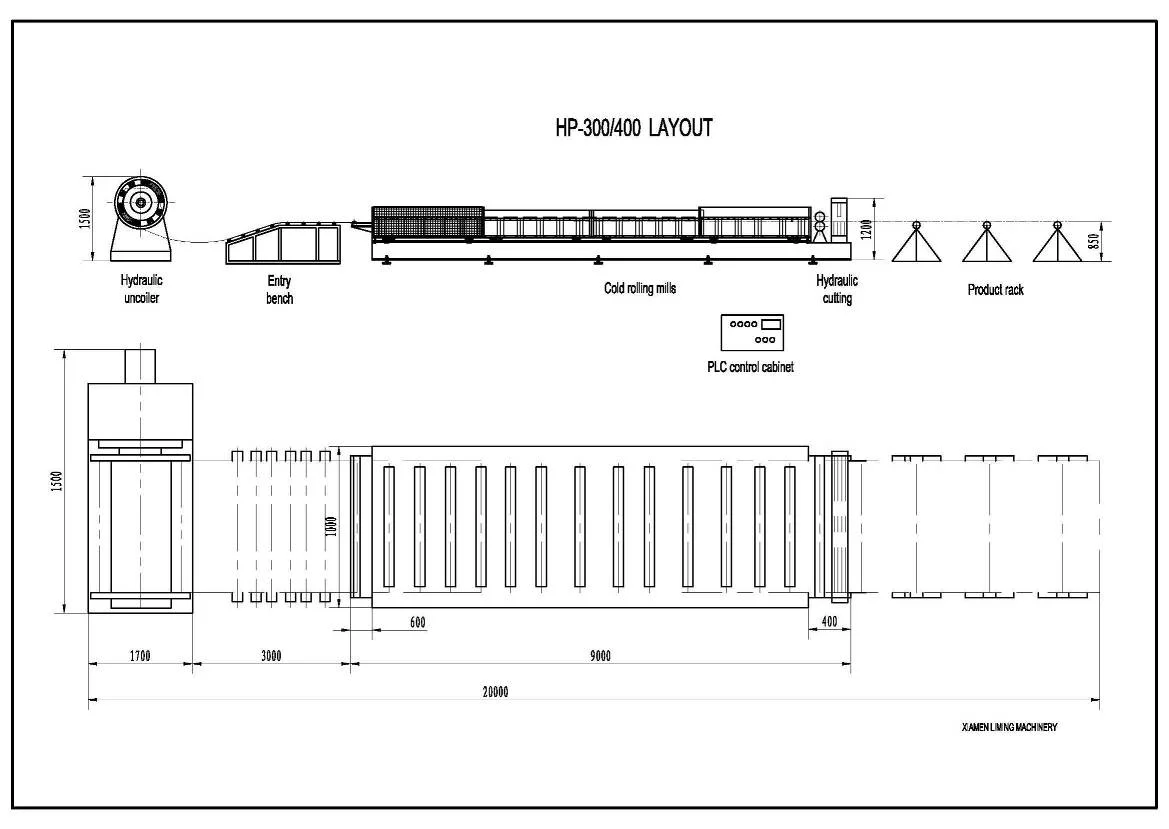Shutter Steel Door Frame Roll Forming Machine