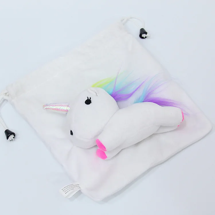 plush unicorn purse