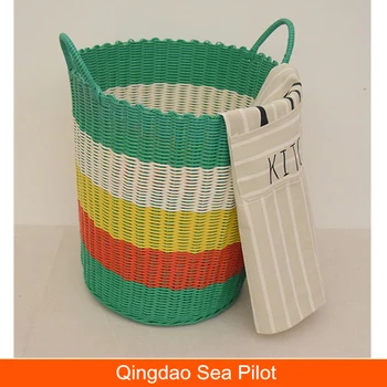 colorful storage bins with lids