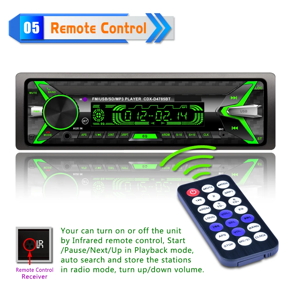 Bosstar Car Mp3 Mp4 Player Manual With Bluetooth Buy Car Mp3 Player