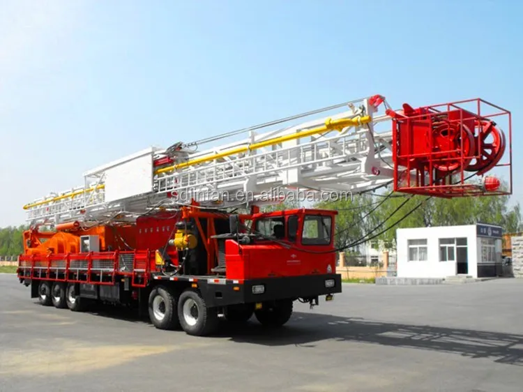 油田zj40/2250cz 卡车安装钻机