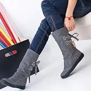 cheap gray boots