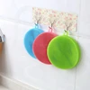 2017 New Silicone Dish Washing Sponge Scrubbers Practical Vegetable Washing Kitchen Cleaning Mat Washing Tools