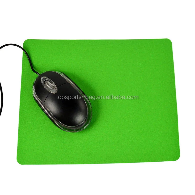 High Quality Cheap Plain Black Red Colorful Solid Color Neoprene Mouse