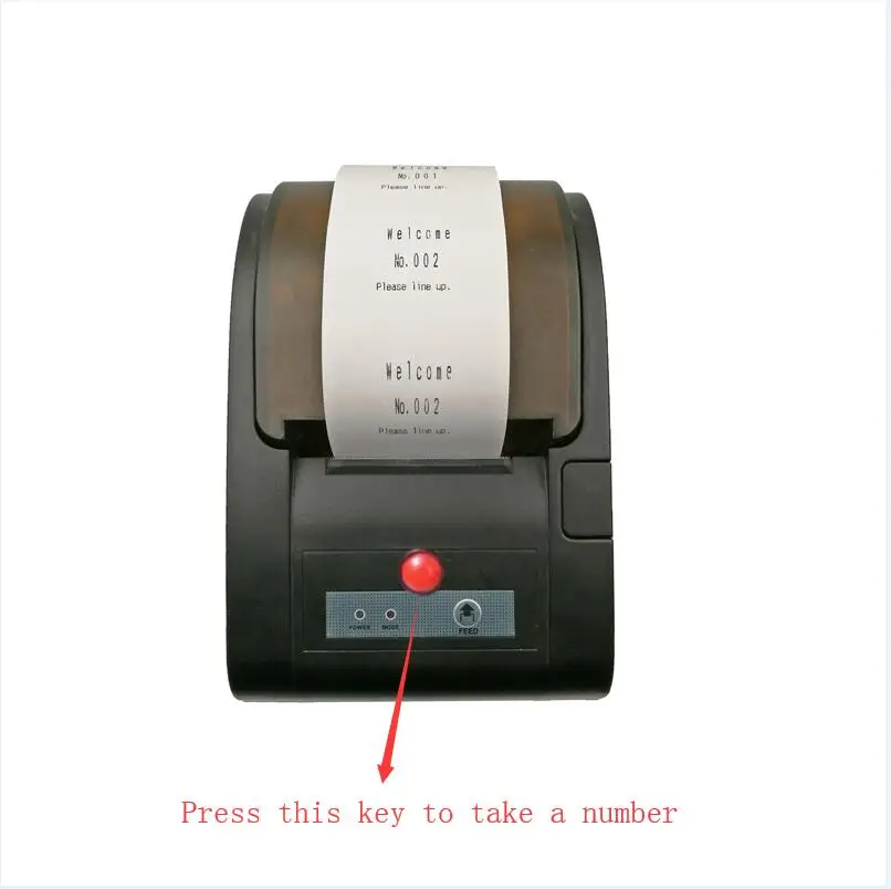 3-digit Number Display with Keypad - Queue Management System