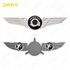 Custom Logo Metal Pilot Wings Pin Badge