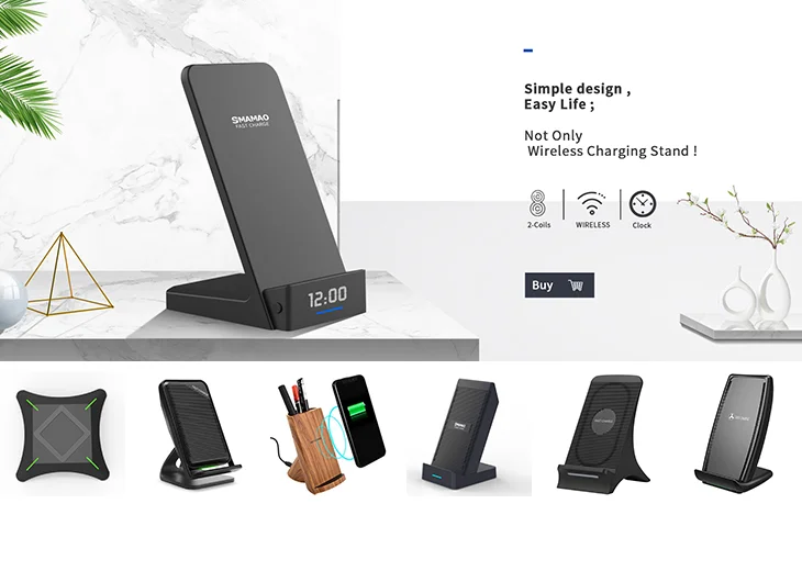 furniture embedded wireless charger