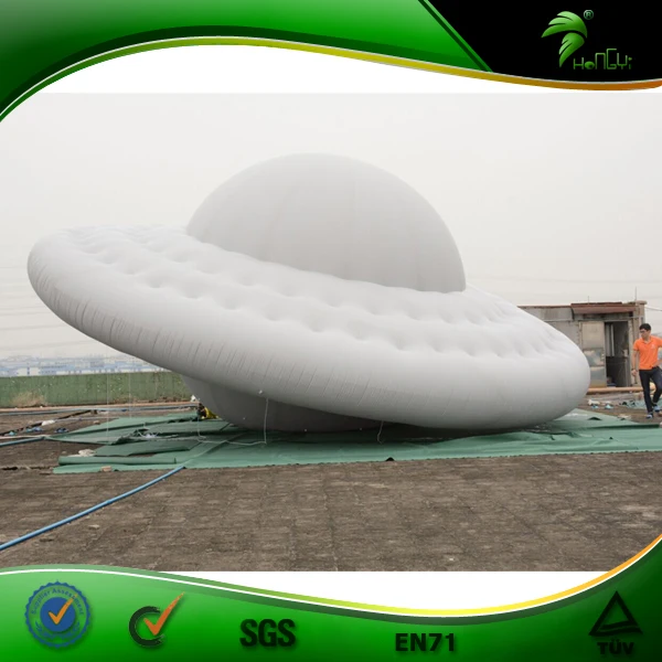 Giant 10M dia Outer Spaceship Inflatable UFO Balloon Helium Type PVC