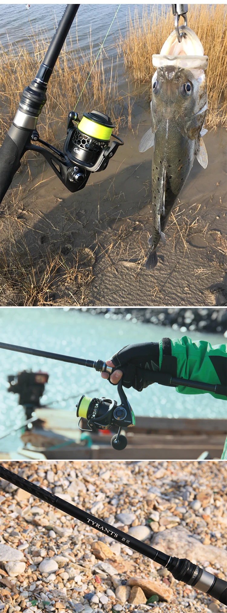 wholesale fishing rods and reels