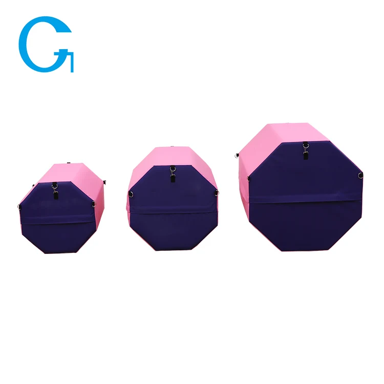 High Quality Gymnastics Octagon Barrel Pvc Octagon Tumbling Trainer