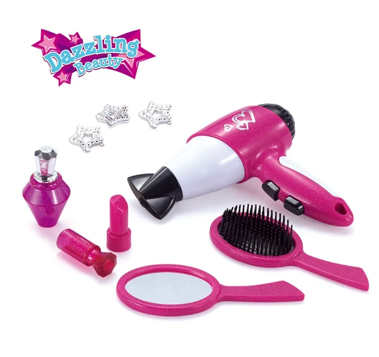 Toy Hair Dryer Girls Pretend Hair Beauty Set Toy - Buy Toy Hair Dryer ...