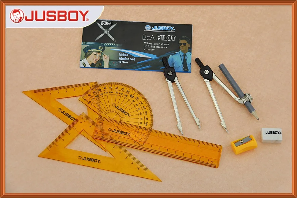 10pieces Math Sets,Professional Geometry Sets For Students,Geometry