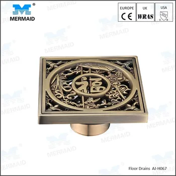 Hot Sales Fair Price Antique Brass 4 Square Floor Drain Cover Decorative Floor Waste Grate Drainer Buy Concrete Floor Drain Floor Drain Shower