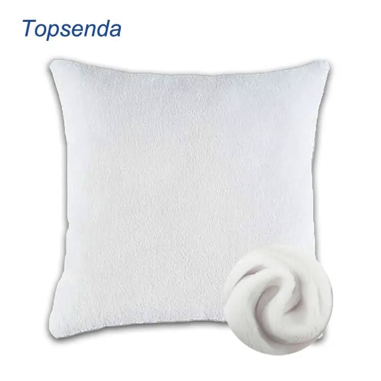 Diy Custom Soft Microfiber 40cm Blank Pillow Case Polyester 45cm Plush