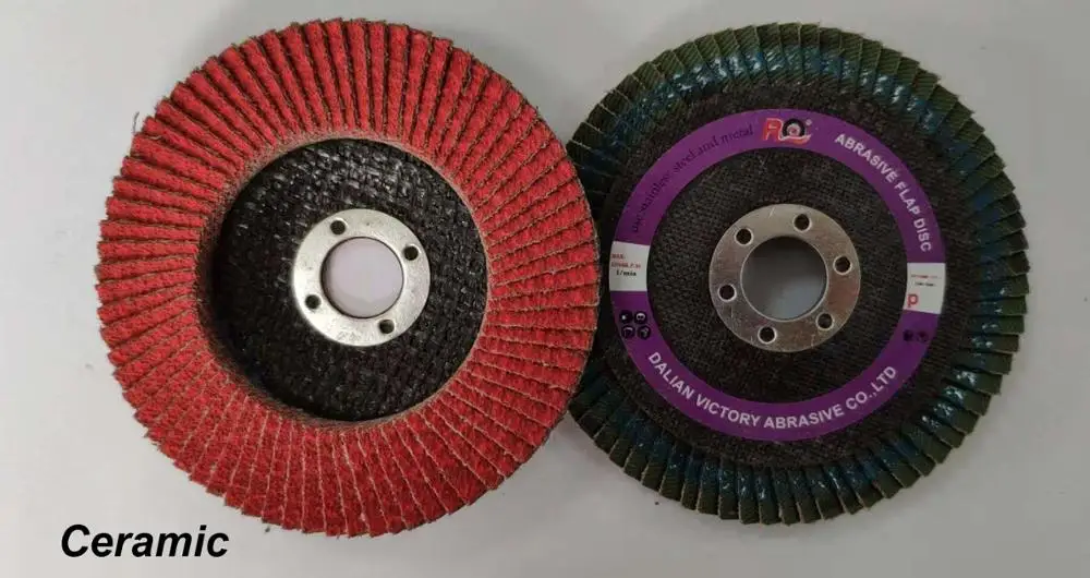 100mm T27 Grit 240 Zirconia Flap Disc Emery Cloth Sanding Disc For