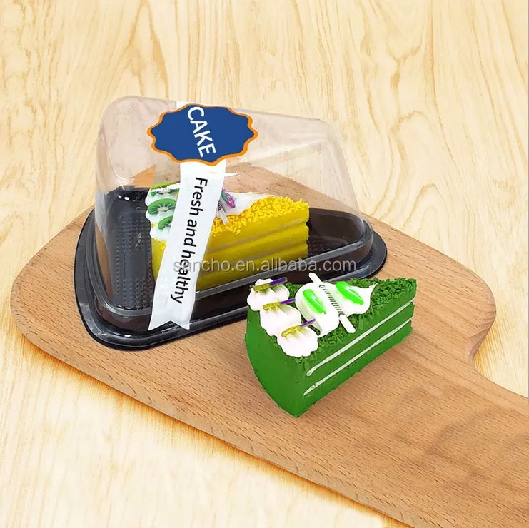 Plastic Blister Container Cake Slice Boxes Packaging For Food Buy