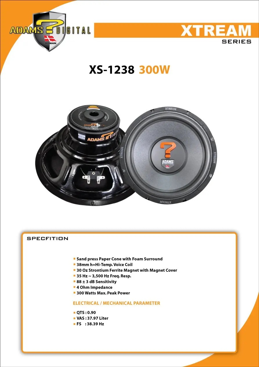 adams digital woofer