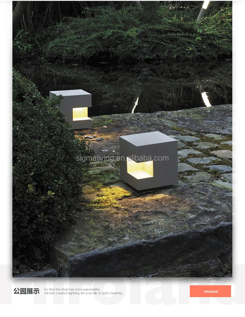 Solar Grass Lights Nordic Simple Garden Lights Outdoor Landscape Park Lights