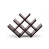 Amazon Hot Sale Modern Stackable Wine Rack Creative Wine Rack Wood