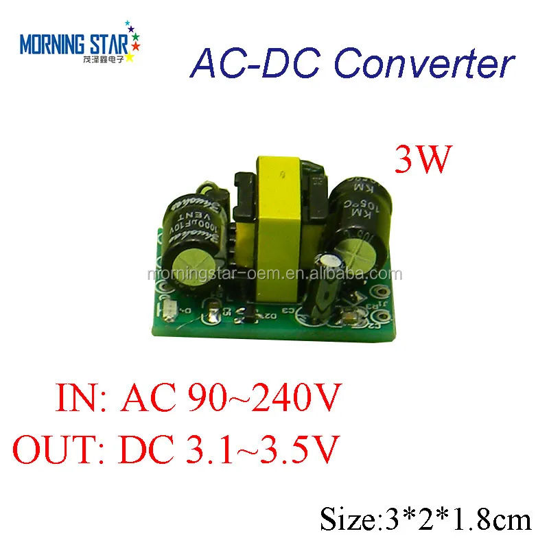 AC 110V 220V 230V to DC 3.3V 3W AC-DC Converter Power Supply Household Switch