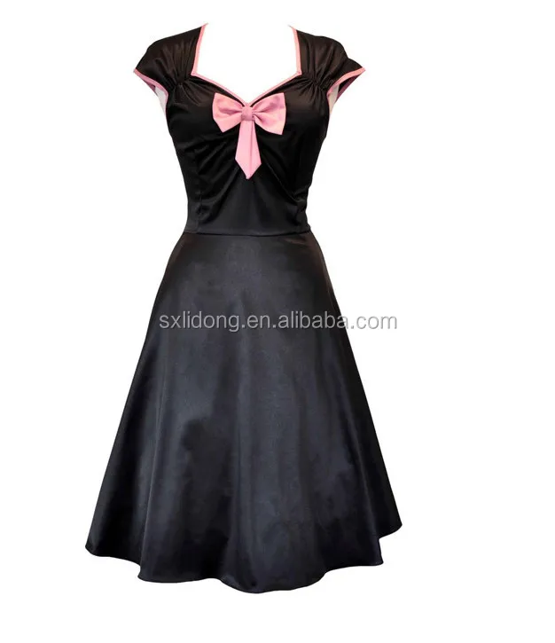 1950s style cocktail dress