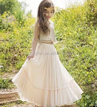 boho maxi bridesmaid dresses