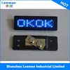 magnetic name badge program moving message led price sign
