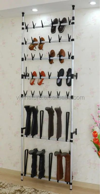 wall mounted shoe rack for garage