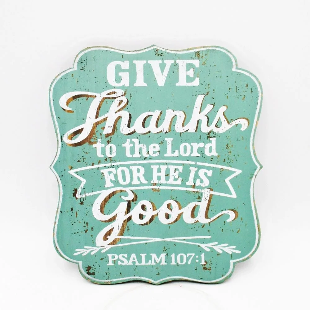 Wholesale Religious Cheap Wooden Wall Decor Psalm Plaque Buy