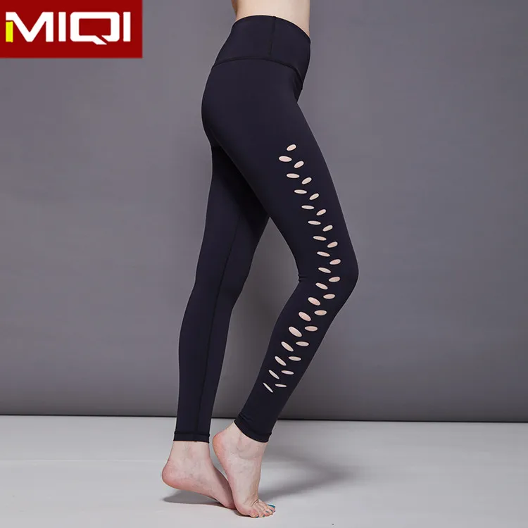 laser cut yoga pants
