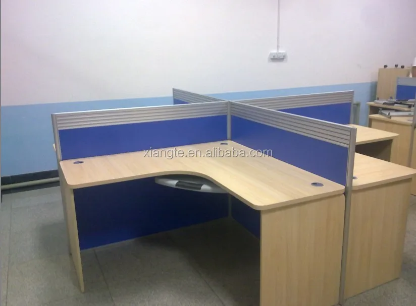 High Quality Customized 4 Person Wooden Office Staff Table Design High Quality Customized 4 Person Wooden Office Staff Table Design Mdf Desk With