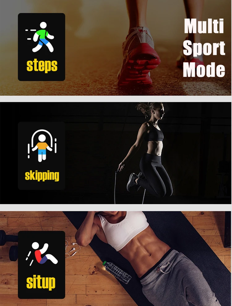 New cheap USB Direct charging gift smart bracelet fitness tracker watch