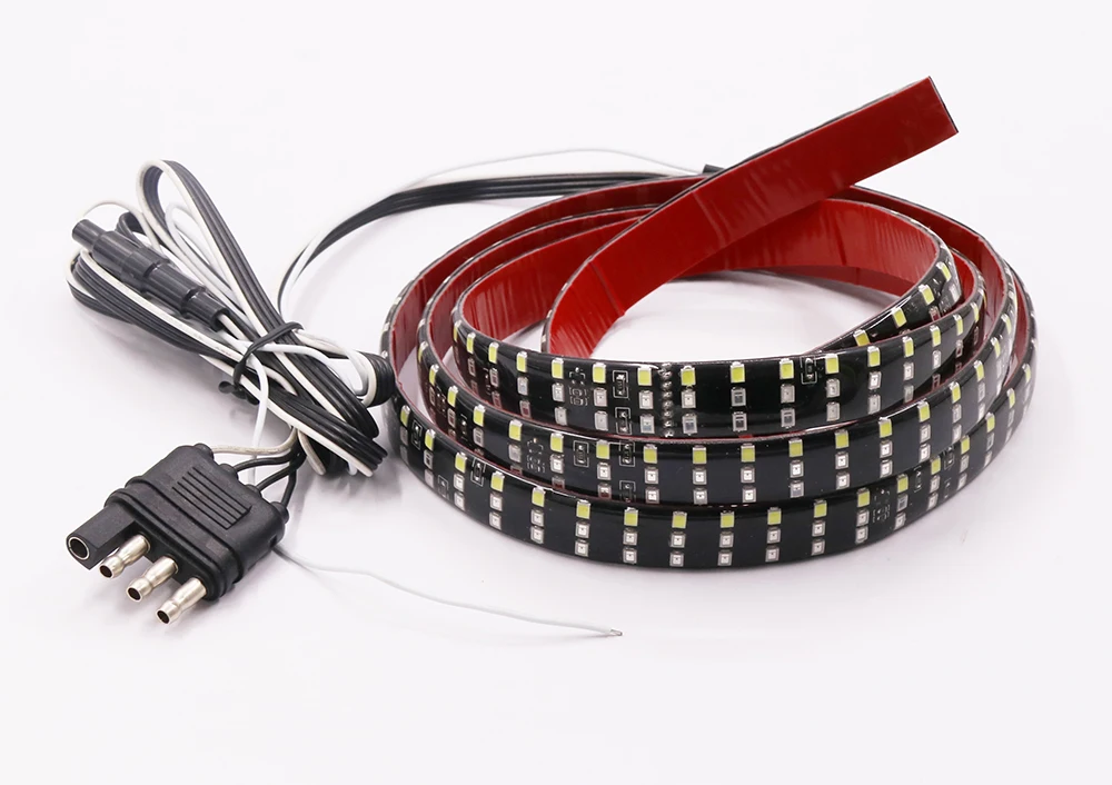 49 60 Inch 12v Led Strip Light Flexible Curved Triple Row Led Strip