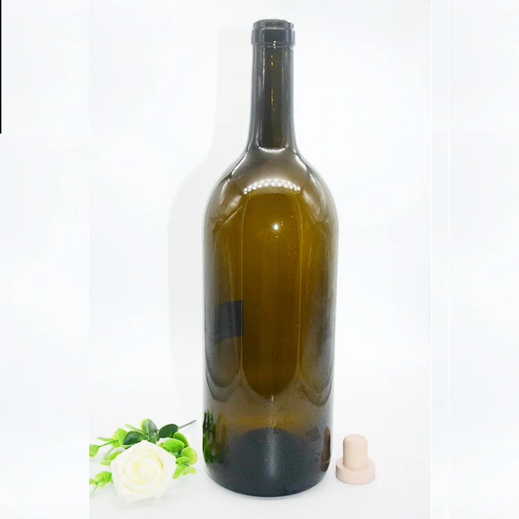 China Manufacturer 1.5 Liter Big Glass Bottle Glass Bottle For Wine