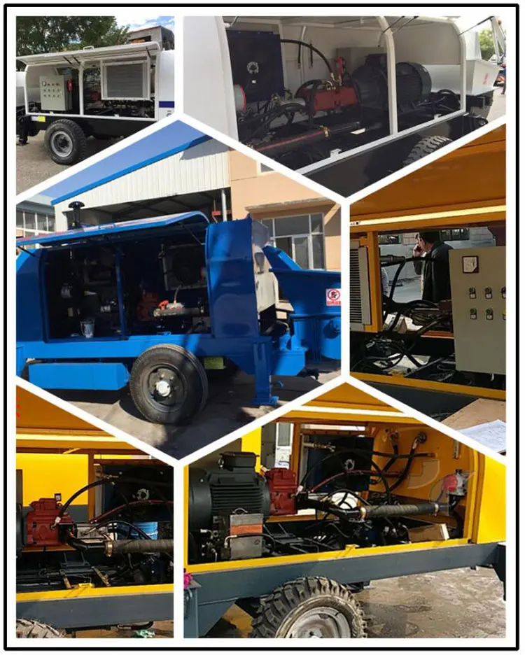 S Valve High Pressure Mobile Concrete Boom Pump Price