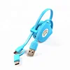 reel usb cables multi connector charger cable transparent extension outdoor usb cord