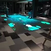 Night club stage lighting interactive led dance floor
